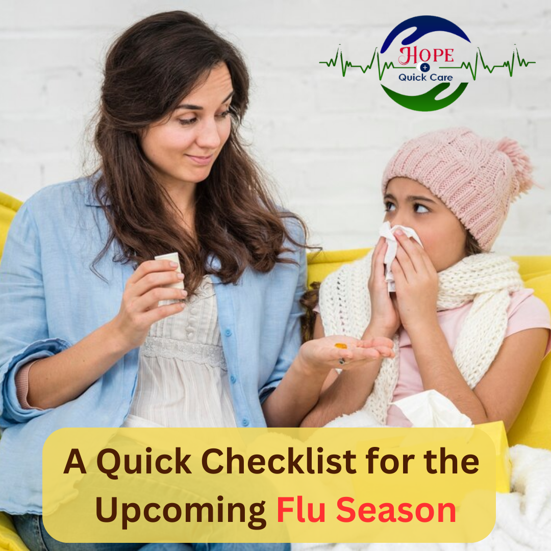 A Quick Checklist for the Upcoming Flu Season
