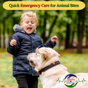 Emergency Care for Animal Bites